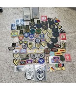 Mixed Lot of 95 Vintage Sew On Patches Military Bowling Police Insignias Medals - £101.45 GBP