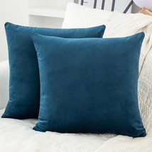 Covers for Throw Pillows Winter Pillow Covers (2Pack,22&quot;x22&quot;,Navy) - £13.95 GBP