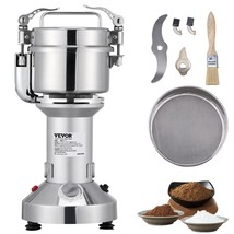 VEVOR 300g Electric Grain Mill Grinder, High Speed 1900W Commercial Spic... - $102.59