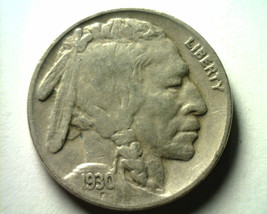 1930-S BUFFALO NICKEL FINE / VERY FINE F/VF NICE ORIGINAL COIN FAST 99c ... - £3.99 GBP