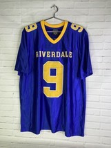 Riverdale Archie Andrews Football Jersey Blue Yellow Adult Mens Size L/X... - $27.71