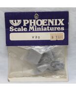 Phoenix Scale Miniatures V20 Sitting Man With Chair Metal Miniature 1/12... - $762.56 MXN