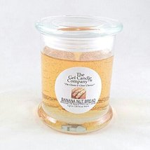 Banana Nut Bread Scented Gel Candle - 120 Hour Deco Jar - £14.13 GBP