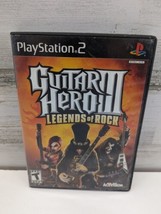 Sony PlayStation 2 PS2 Video Game Guitar Hero III Legends Of Rock - £7.61 GBP