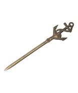Vtg 1970s Brass Nautical Navy Letter Opener 9&quot; - $28.02 CAD