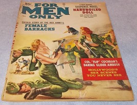 For Men Only Men&#39;s Risque Adventure Magazine October 1962 Mort Kunstler Cover - £15.62 GBP