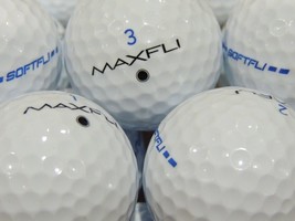 50 Near Mint Maxfli Softfli Golf Balls - FREE SHIPPING - AAAA - £47.06 GBP