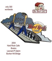 Hard Rock Cafe Boston Bridge 2004 Trading Pin Limited Edition - $14.95