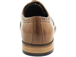Stacy Adams Tinsley Wingtip Oxford Mens Shoes Tan Lace Up 25092-240 image 5