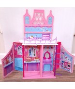 BARBIE MARIPOSA AND THE FAIRY PRINCESS PLAYSET HOUSE CASTLE pink butterf... - £19.87 GBP