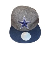 Dallas Cowboys Hat Cap Strapback Men’s Blue Gray Wool Football New Era 9... - $27.42 CAD