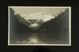 Vintage Real Photo Postcard RPPC Victoria Glacier Lake Louise BC Canada - $9.66