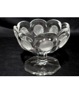 FOSTORIA 4&quot; Open COIN DOT Trinket / Display Compote - NOT The AVON Version - $9.52