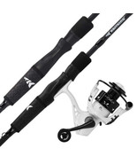 KastKing Crixus Fishing Rod and Reel Combo, Spinning, 5ft 6in, Light, 2pcs - $251.96