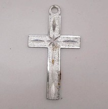 Religious Jesus Crucifix Cross Aluminum Pendant - £15.78 GBP