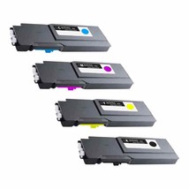 2x NON-OEM Dell Ink Toner S3840CDN Replaces 593-BCBC 593-BCBD 593-BCBE H... - £51.25 GBP