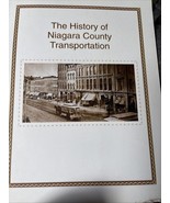 The History of Niagara County Transportation Falls Railrpad Bus Nautical... - $34.64