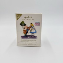 2011 Hallmark Ornament Disney Alice Teatime In Wonderland Christmas Figurine - $49.50