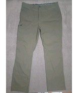 Orvis Mens Pants 38x34 Stretch Green Trek Water Repellent Comfort Elasti... - $20.00