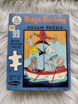 Whitman Little Big Book Bugs Bunny 99 Piece 10X13 Puzzle Vtg No 4657-4 Complete - $9.45