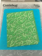 Provo Craft Cuttlebug Embossing Folder Floral Screen Flowers Card Making... - £4.78 GBP