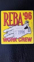 Reba Mc Entire - Vintage Original Rosemont, Ill. 1996 Tour Cloth Backstage Pass - £15.18 GBP