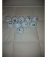 10 Top Flite xl Golf balls with logos of various courses Never hit - £20.39 GBP