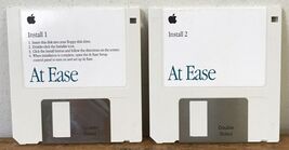 Vintage 1992 Apple Mac Macintosh At Ease Install Software Floppy Disks - $39.99
