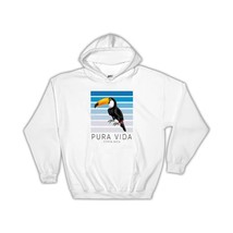 Toucan Pura Vida Costa Rica : Gift Hoodie Bird Tropical Animal - $35.99