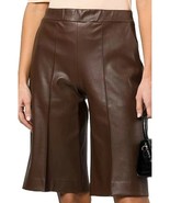 Pants Leather Hot Shorts Short Womens Women Pant Size Wear Mini High Bro... - €96,45 EUR