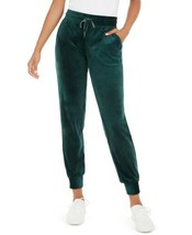 allbrand365 designer Womens Activewear Velour Joggers,Size XX-Large,Deep Pine - £38.28 GBP