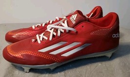Adidas Mens Adizero Red Low Football Cleats Siz 14 New Without Box - $14.84