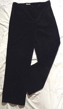 Beautiful Jones of New York STRETCH Black VELVET COUNTRY Dress Trousers ... - £50.08 GBP