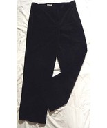 Beautiful Jones of New York STRETCH Black VELVET COUNTRY Dress Trousers ... - £50.38 GBP