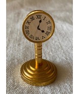 ⭕Miniature / brass / clock / collectible / miniatures / vintage / antiqu... - €13,60 EUR