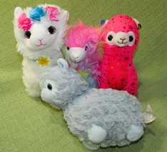 Alpaca Plush Lotllama Gray Pink Star Rainbow Sherbert Galerie Walmart Kellytoy - £9.05 GBP