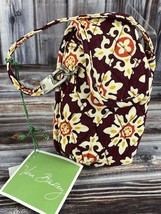 Vera Bradley Cell Phone Case Holder Medallion Burgundy Retired - New - $12.59