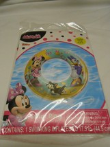 New Disney Junior Minnie Mouse Swim Ring w/ repair kit Daffy Duck  ☂ - £4.65 GBP