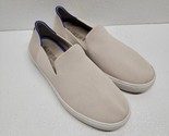 Rothy&#39;s Women&#39;s The Sneaker Size US 8.5 Sand Beige/White Slip On Comfort... - $54.35