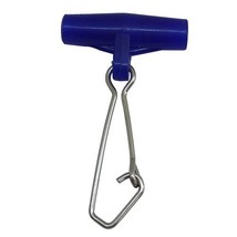 INFOF 100pcs Sinker Slider with Hooked Snap Hook Fishing Connector Swivel Snap S - £53.58 GBP