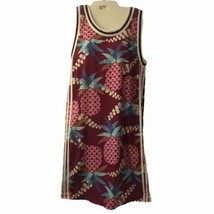 Adidas Original X Farm Tank Dress Pineapple Polka Dot Boat Neck Women’s Small  - £32.81 GBP