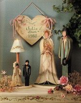 Tole Decorative Painting Country Club Doll Wedding Bridr Groom Julie White Book - £11.05 GBP
