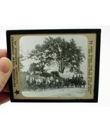 Magic Lantern Glass Slide Photo Keystone #16729 Wagon Hauling Ammo Admir... - $12.86