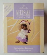 Hallmark 1992 Keepsake Ornament Springtime Bonnets - $9.89