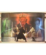 Star Wars Poster The Phantom Minaccia Darth Maul Liam Neeson Qui-Gon Jinn - €78,17 EUR
