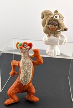 2009 McDonalds Fox Ice Age Dawn of The Dinosaurs Sid Squirrel Happy Meal Toy Lot - £12.69 GBP