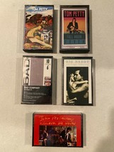 5 Vintage Cassette Tapes - Tom Petty, Bad Company, John Mellencamp - £9.57 GBP