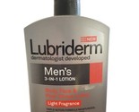 Lubriderm Men’s 3-In-1 Body Face &amp; Post Shave Lotion 16 oz Light Fragrance - £39.50 GBP