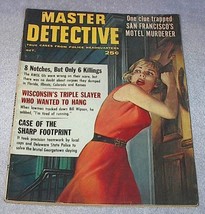 Master Detective Crime Magazine October 1961 Walter Popp Cover - £5.59 GBP