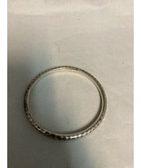 Silpada  .925 Sterling Silver Hammered Bangle Bracelet Made In India - $108.47 CAD